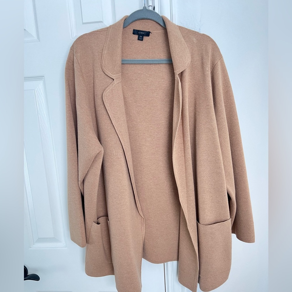 Jcrew Sweater Blazer, size 2X